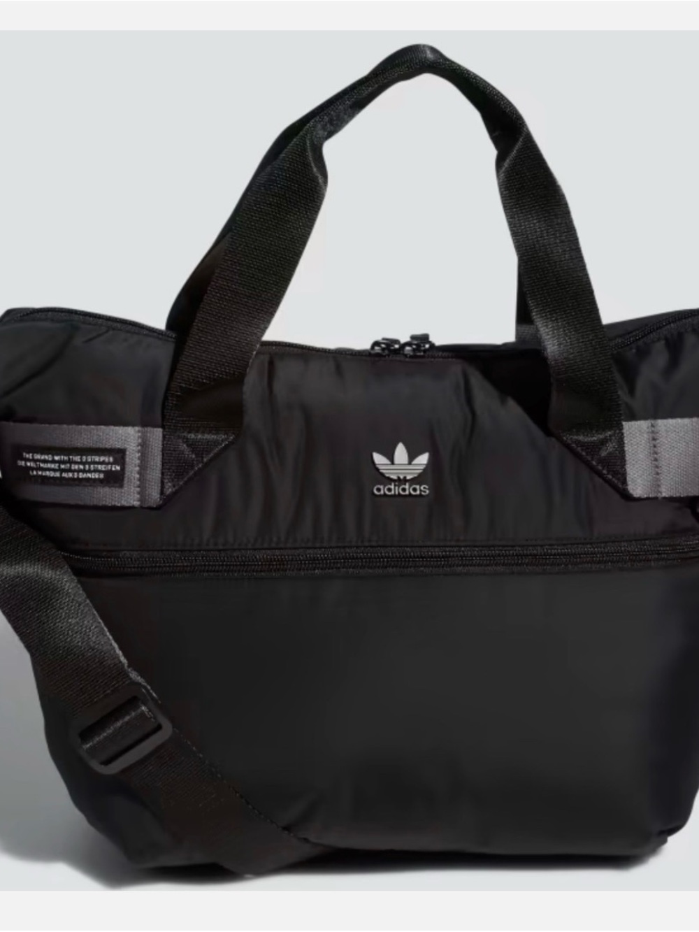 Adidas Black Tote🖤👟
